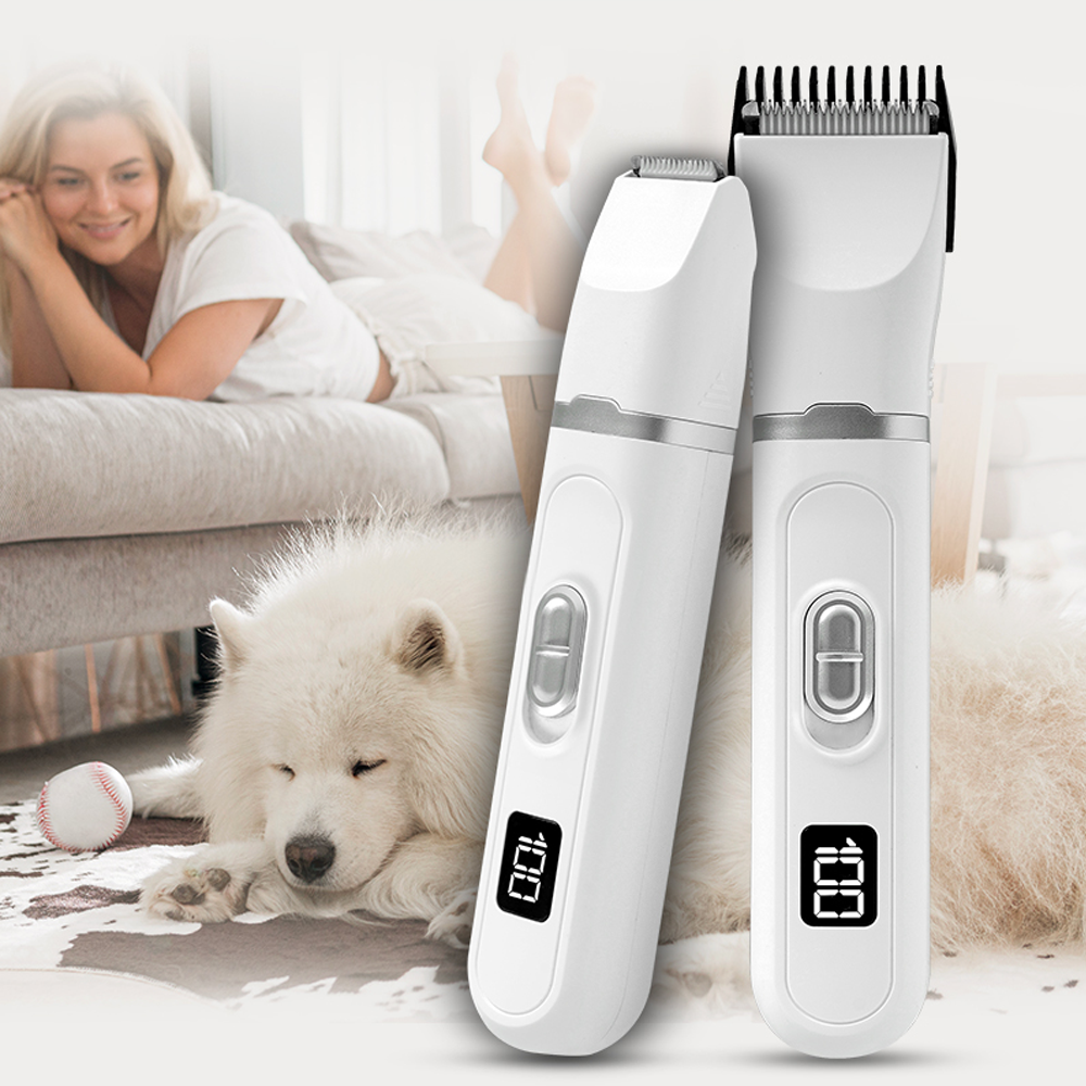 럽마이펫 4in1 다용도 반려동물 미용기 강아지 고양이 바리깡 이발기 저소음 CANZ-8191 - 상품 이미지