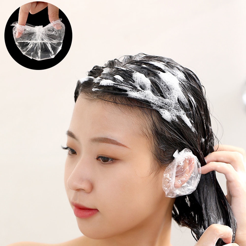 염색 이어캡 귀마개 미용실 귀덮개 귀비닐