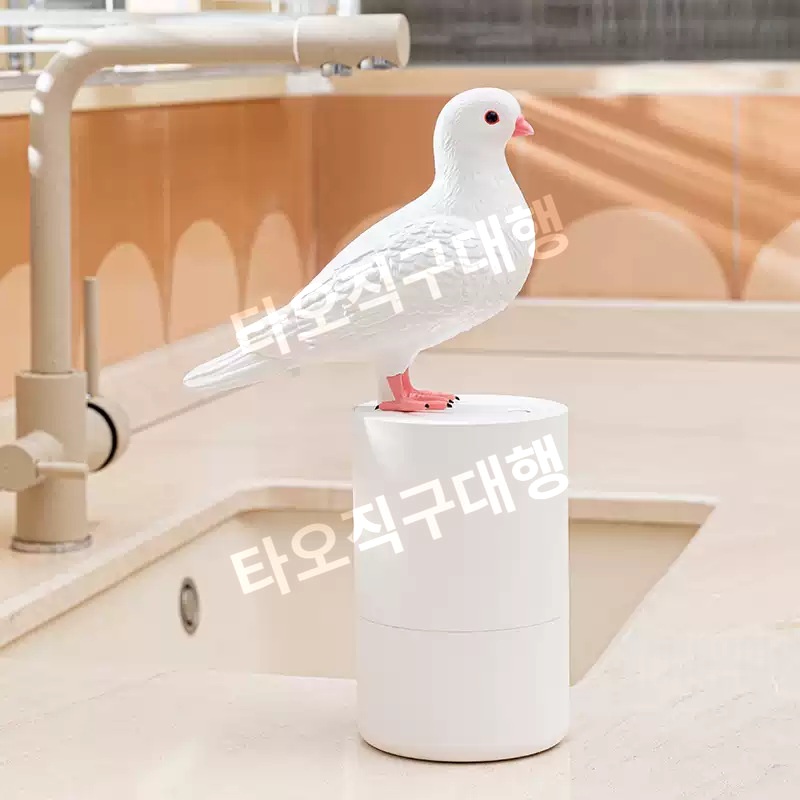 비둘기핸드워시 자동 거품 손세척 센서 디스펜서 자동손세정제 집들이 가정용 - 상품 이미지