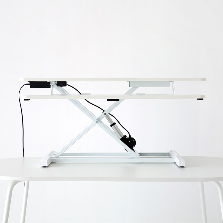 스마트리프트 전동 높이조절 모션데스크 1010 1010mm, 화이트 7848.8850