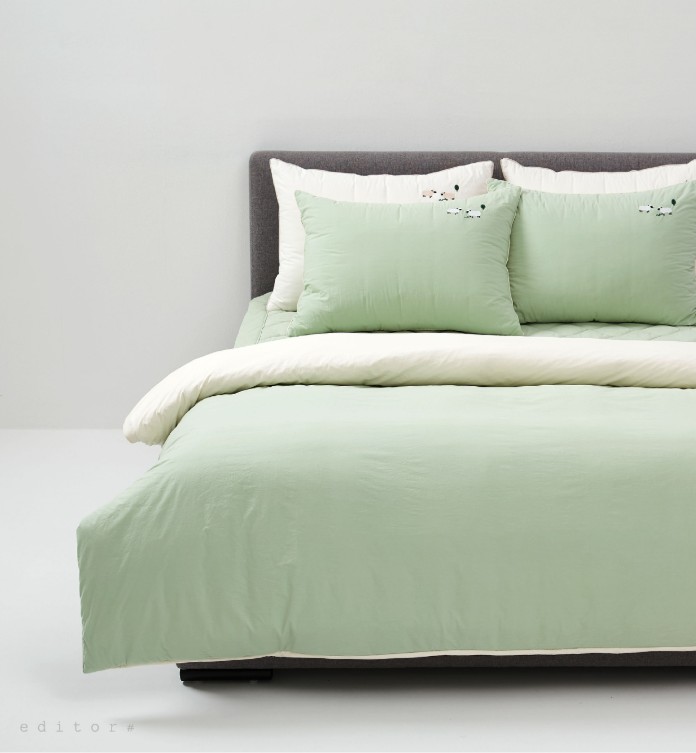 레노마홈 리오 양모 차렵이불 고밀도면80수 호주양모 먼지없는 차렵이불