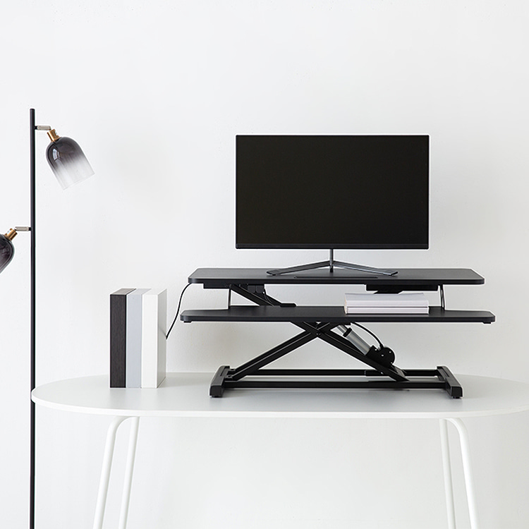 스마트리프트 전동 높이조절 모션데스크 910 910mm, 화이트 2939.7245