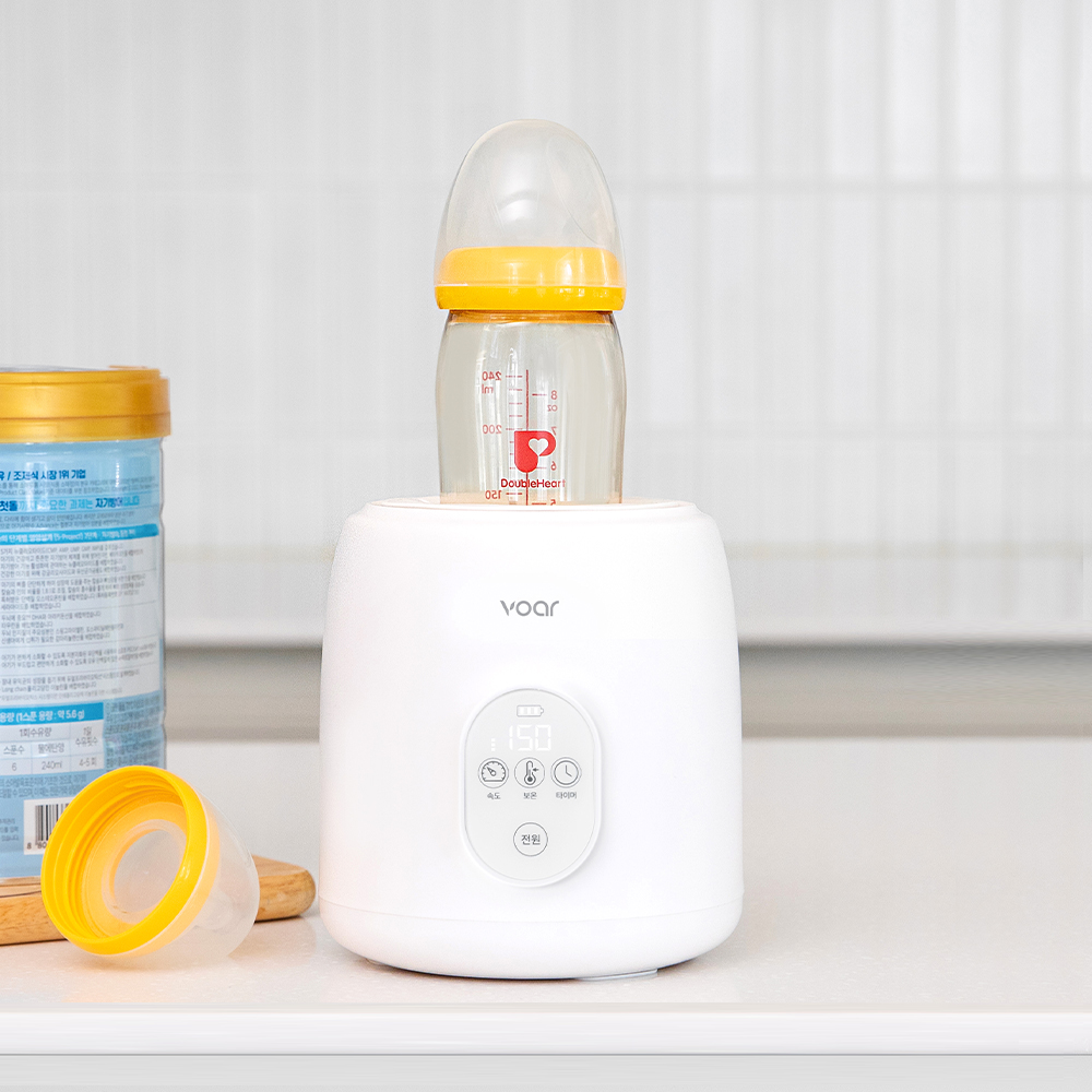 보아르 아가쑥쑥 분유 쉐이커 무선 보온 휴대용 저소음 믹서기 전동 자동 밀크 섞기 배앓이