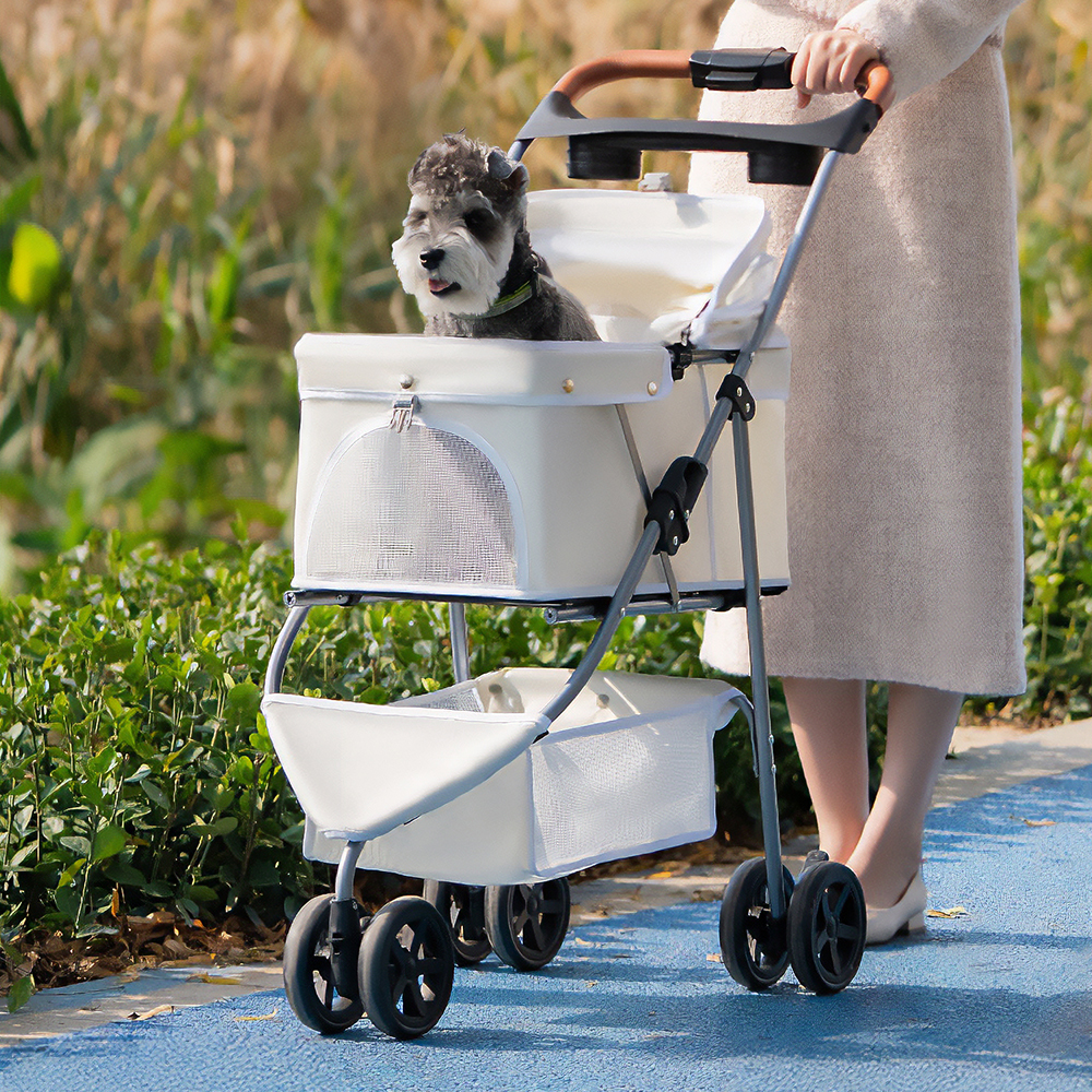분리형 강아지 유모차 애견 고양이 반려견 접이식 개모차