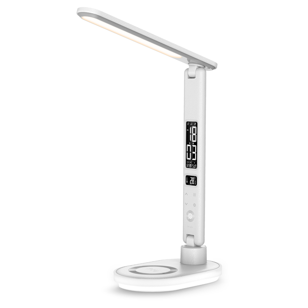 아이노트 LS300WC 무선 충전 LED 스탠드 시계 이미지 7