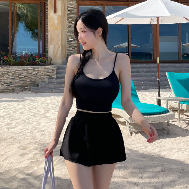 [N배송]크라시앙 자외선차단 만능 보드숏 워터팬츠benjamin black 여성 래쉬가드 반바지 - 상세 이미지 3