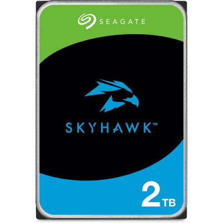 SEAGATE [해외]SEGATE ST2000VXZ08 스카이호크 2TB 감시 하드 SATA 6Gb/s 64MB 캐시 3.5인치 내부 드라이브 좌절 없는 패키징(ST2000VX008),기계식 디