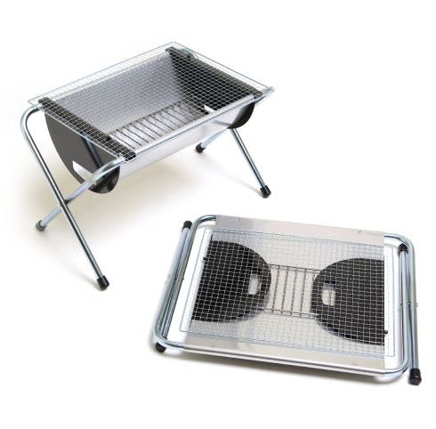 밥캠핑 엑스 그릴 가방 화로 미니 불멍 화로대 바베큐 접이식