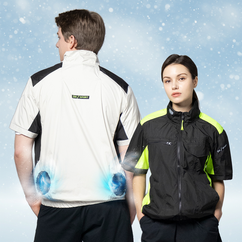 아이스 선풍기 조끼 쿨링 여름용 냉풍 조끼 냉조끼