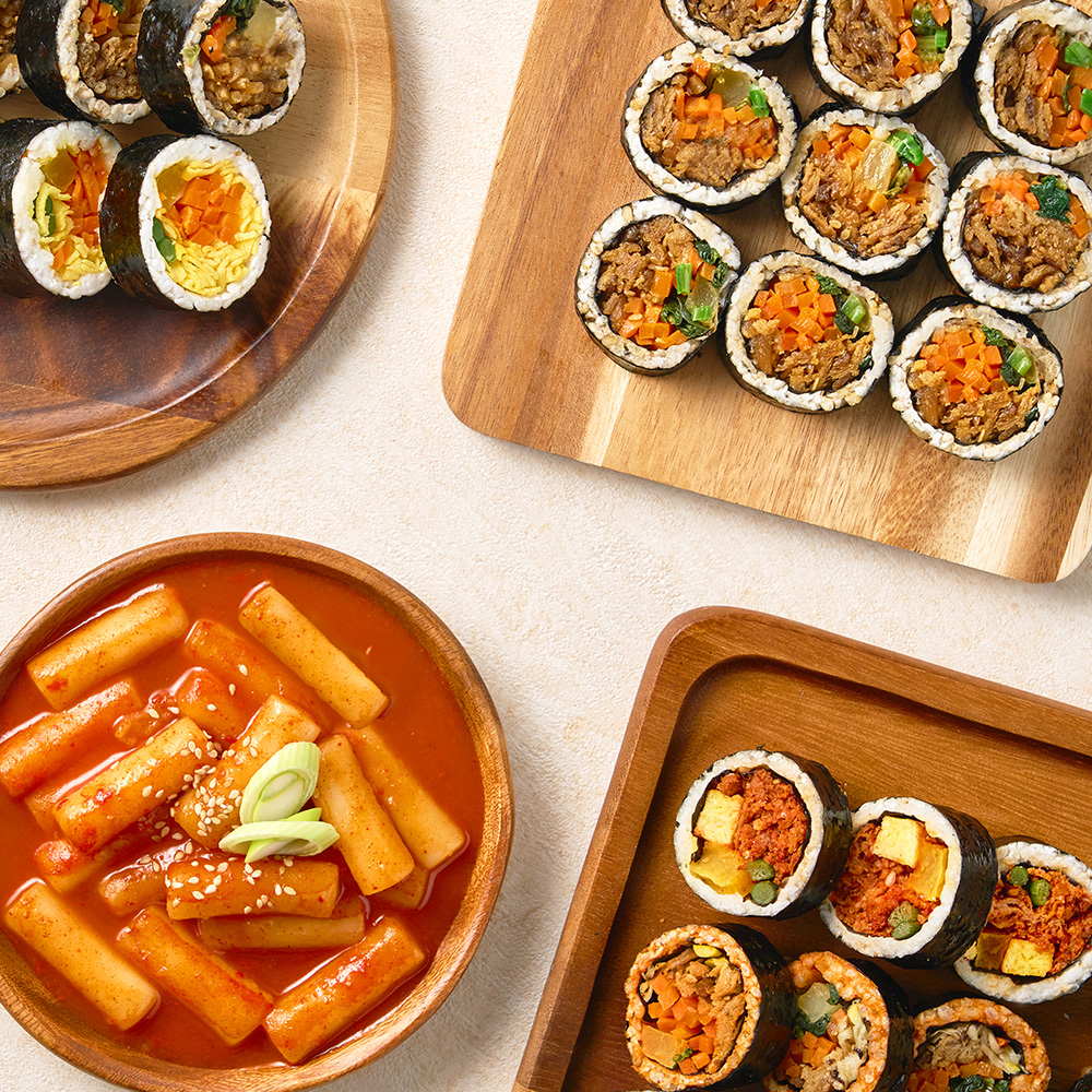 굿스푼 저당 전복 계란말이 두부 김밥 220g 3개입 냉동 잡곡 두부밥 이미지 8