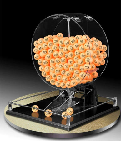 번호 추첨기 로또 공 뽑기 게임기 경품 행사용 점괘통 로또게임기 로또번호 자동