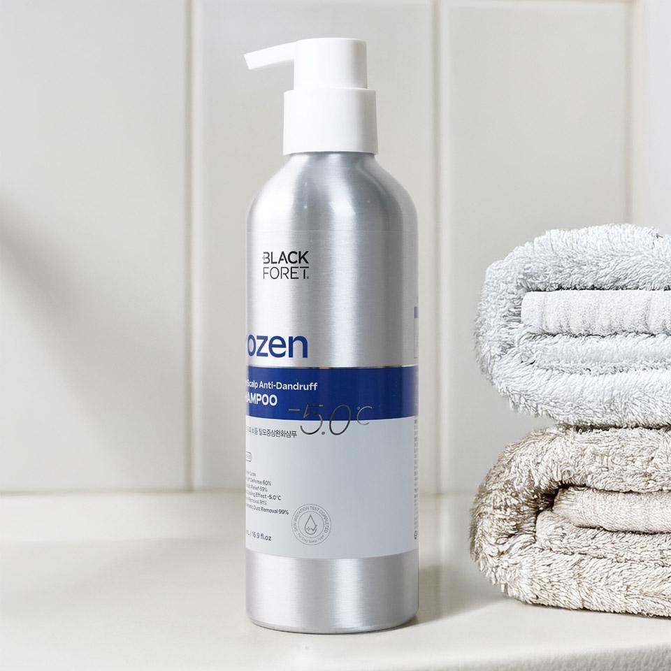 메가마트 애경 블랙포레 가려운두피비듬케어 탈모샴푸 500ml - 상세 이미지 2