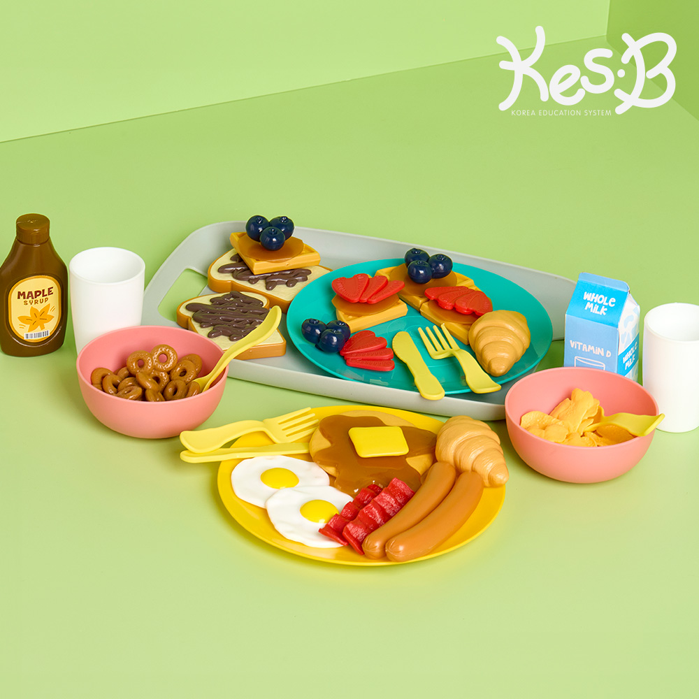캐스비 너처네이처 아침식사 소꿉요리 주방놀이 - 상품 이미지