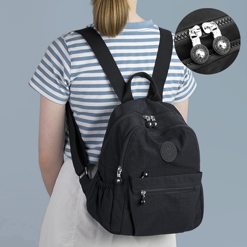 비에스한스 가벼운 여행용 나일론 여성 백팩 미니백팩