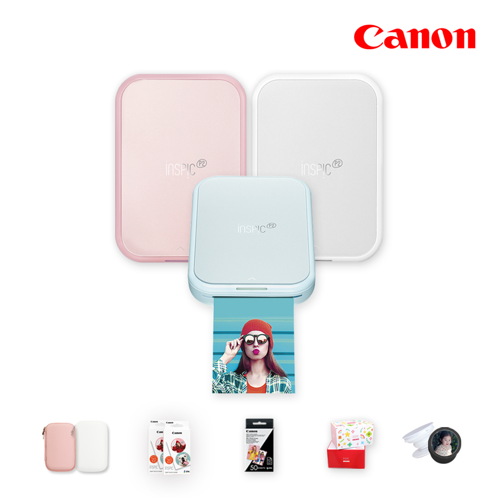캐논 인스픽P2 스마트패키지 / 휴대용 포토프린터 PV-223 스마트폰 전용 사진인화