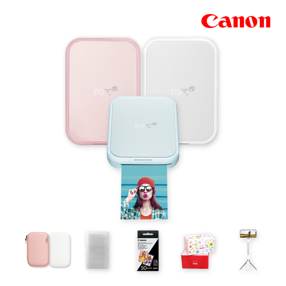 [N포인트 1만원] 캐논 인스픽P2 여행패키지 / 휴대용 포토프린터 PV-223 스마트폰 전용 사진인화