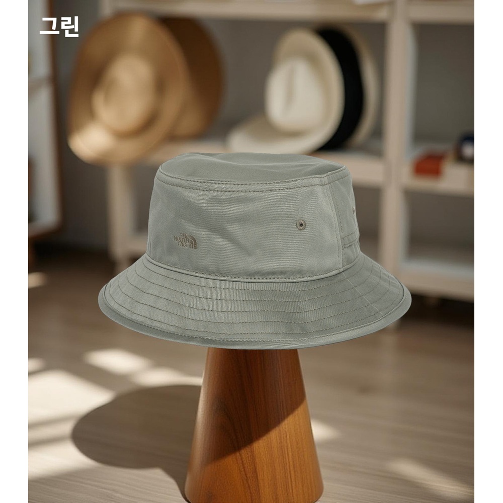 노스페이스 퍼플라벨X나나미카 치노필드 버킷 모자 등산모자 N25SP097 베이지