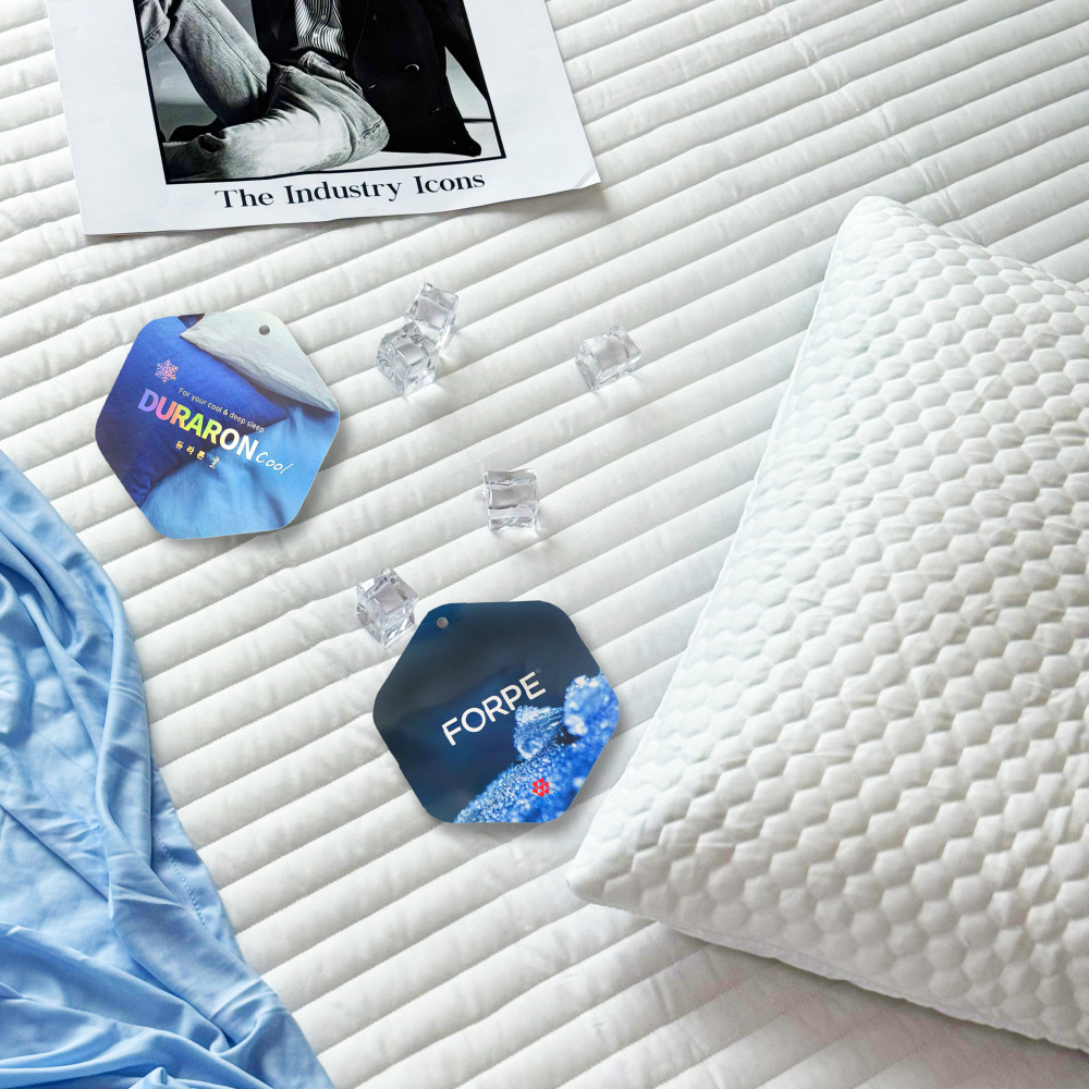 25년형 국산 휴비스 듀라론 냉감패드 포르페 침대 매트리스 패드 고정밴드 여름 국내생산 Q
