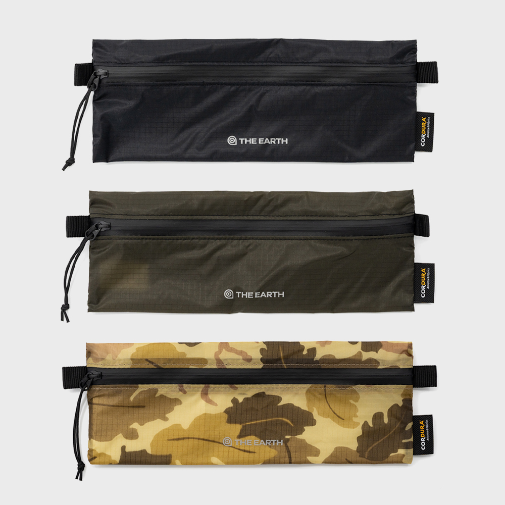 디얼스 코듀라 트레일 지퍼 파우치 슬림 CORDURA Trail Zipper Pouch SLIM 코듀라  백패킹 수저파우치 백패킹 가방 장비 파우치 bpl - 상품 이미지