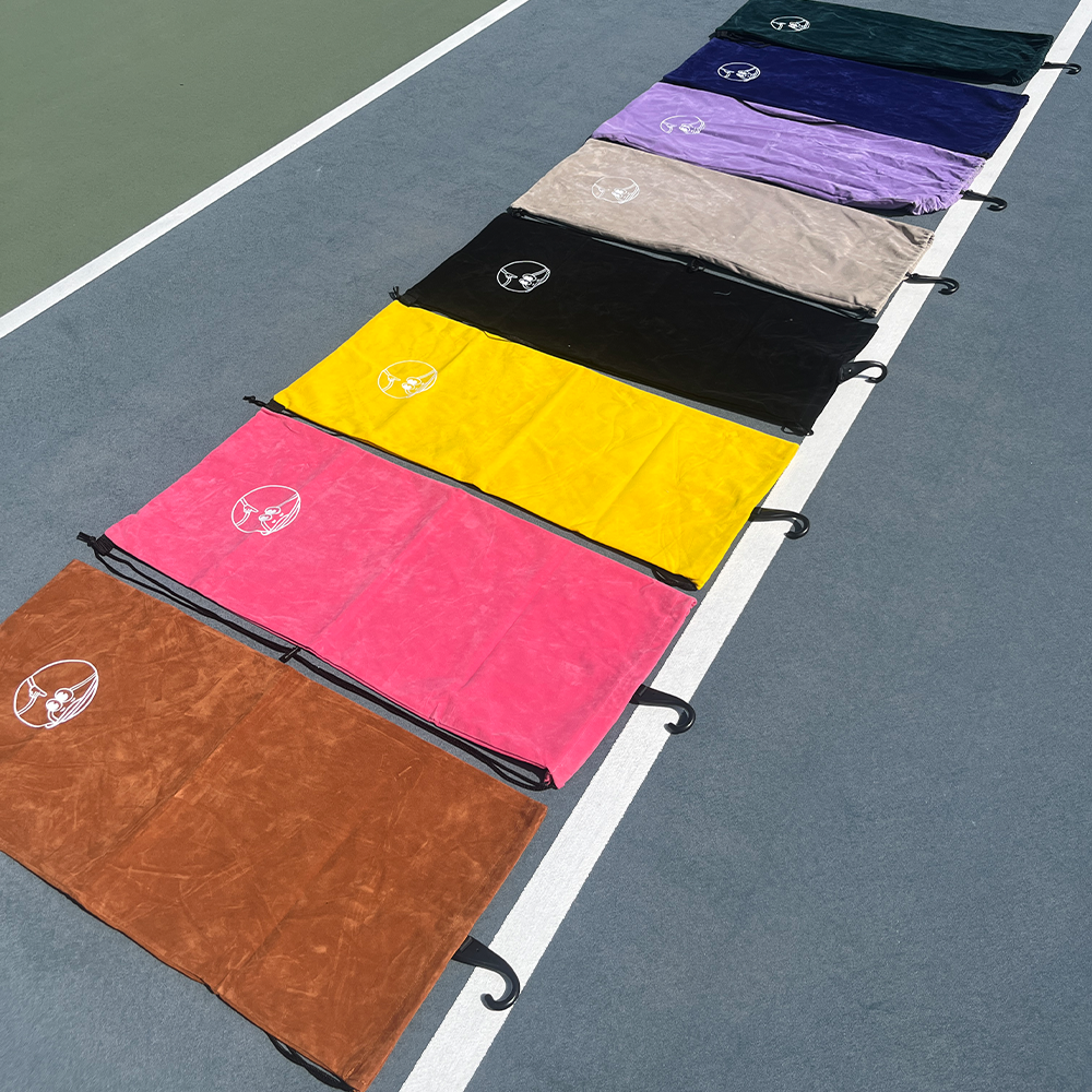 비밀공간 테니스 라켓 커버 케이스 라켓백 슬링백 펜스 고리