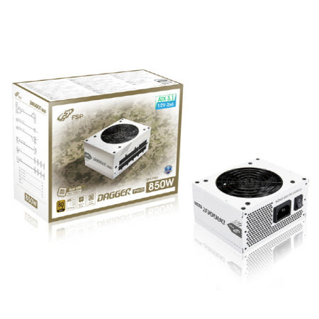 FSP DAGGER PRO 850W GOLD 화이트 ATX3.1 (12V-2x6) 파워 (SFX/850W)