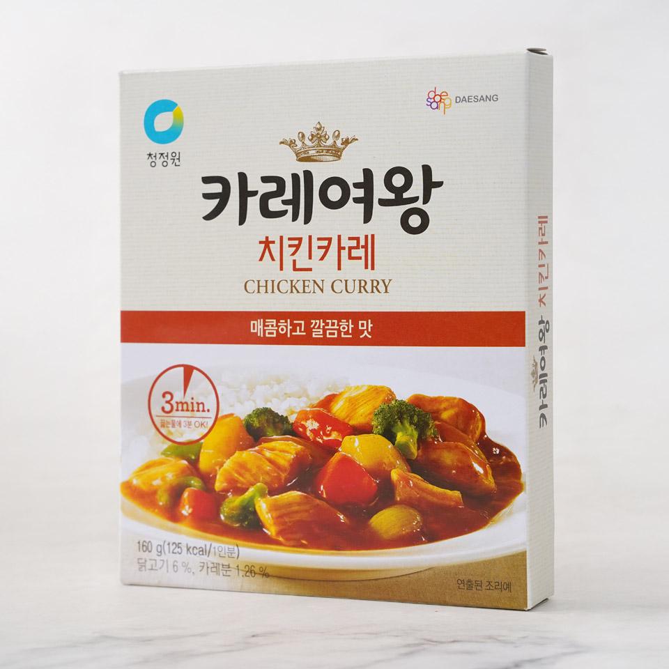 메가마트 대상 청정원 카레여왕 치킨카레 160g - 상세 이미지 2