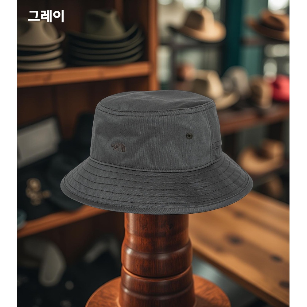 노스페이스 퍼플라벨X나나미카 치노필드 버킷 모자 등산모자 N25SP097 베이지