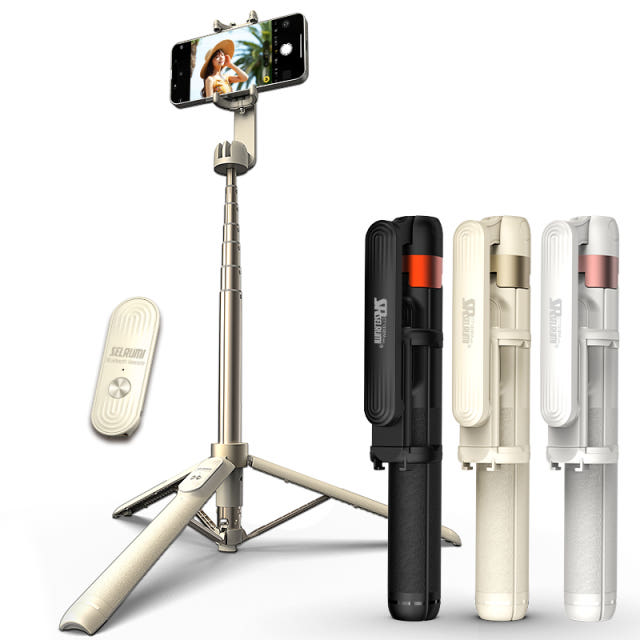 셀루미 포퍼먼스 130CM 블루투스 셀카봉 삼각대 SEL-CT1300M