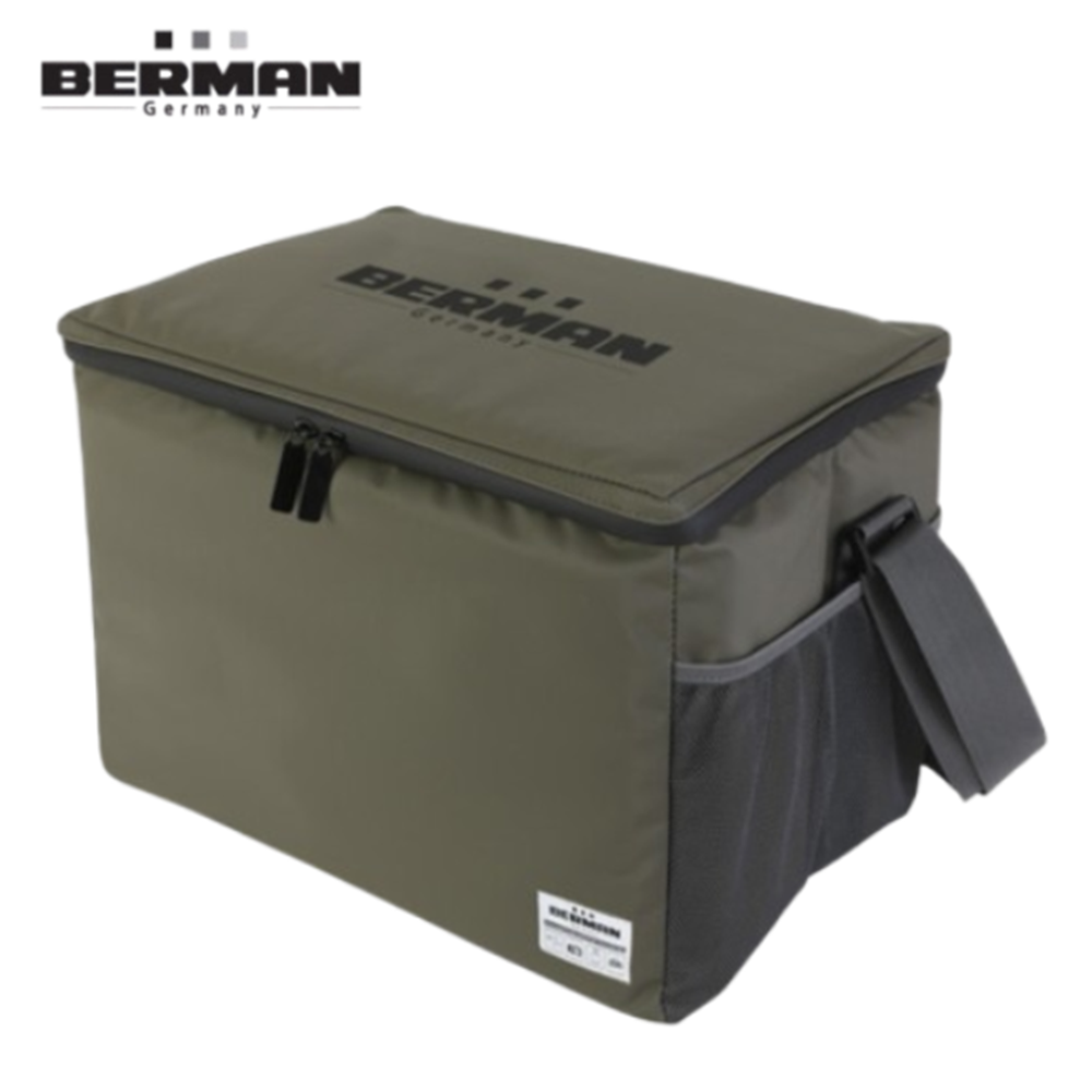 베르만 소프트 쿨러백 아이스박스 보온 보냉 캠핑 백 가방 어깨끈 포함 20L