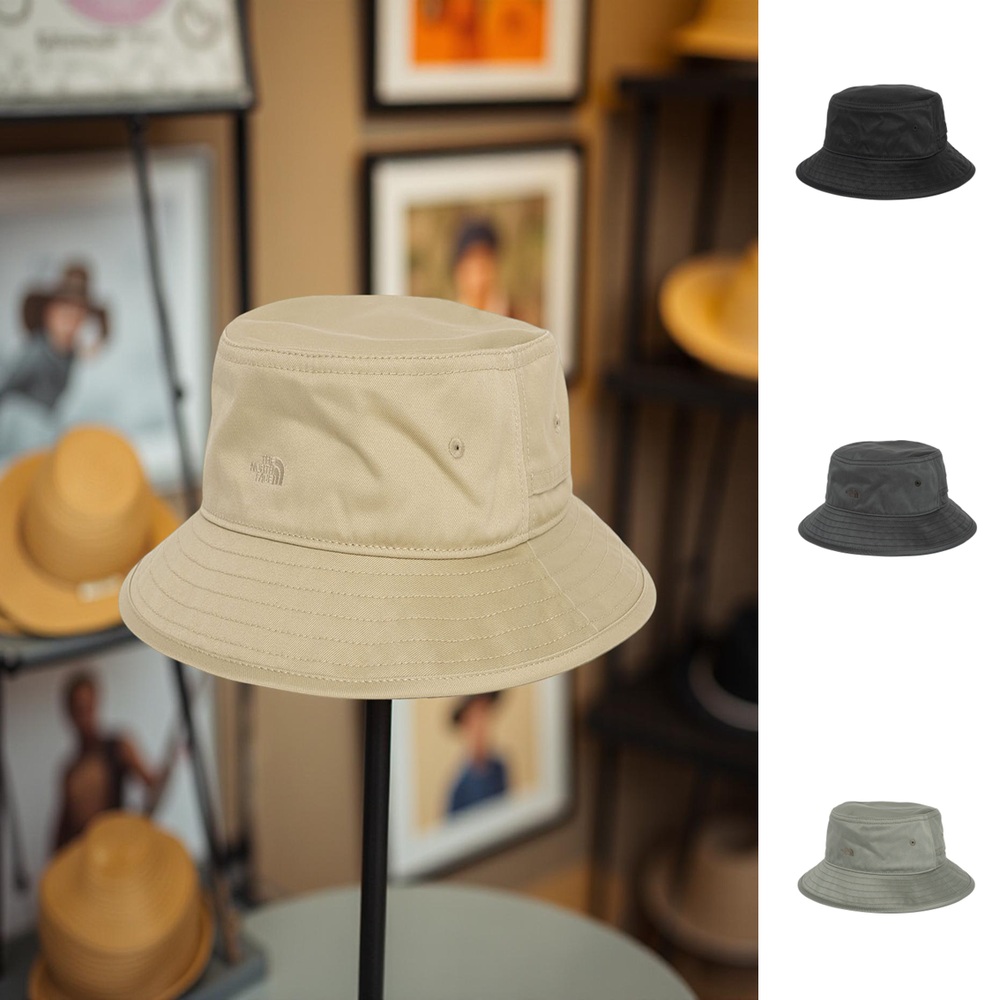 노스페이스 퍼플라벨X나나미카 치노필드 버킷 모자 등산모자 N25SP097 베이지