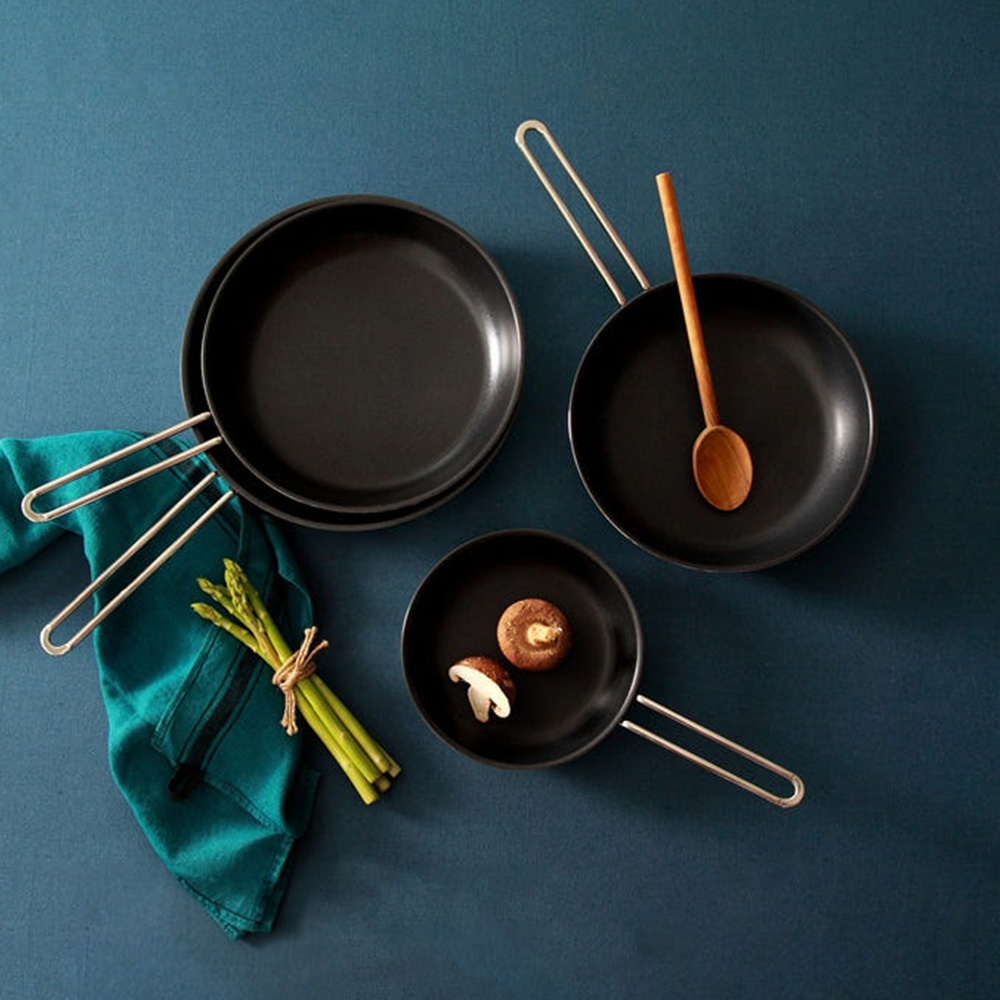 1+1 쿡에버 코팅 인덕션 프라이팬 20cm / 후라이팬 웍 궁중팬 멀티커버