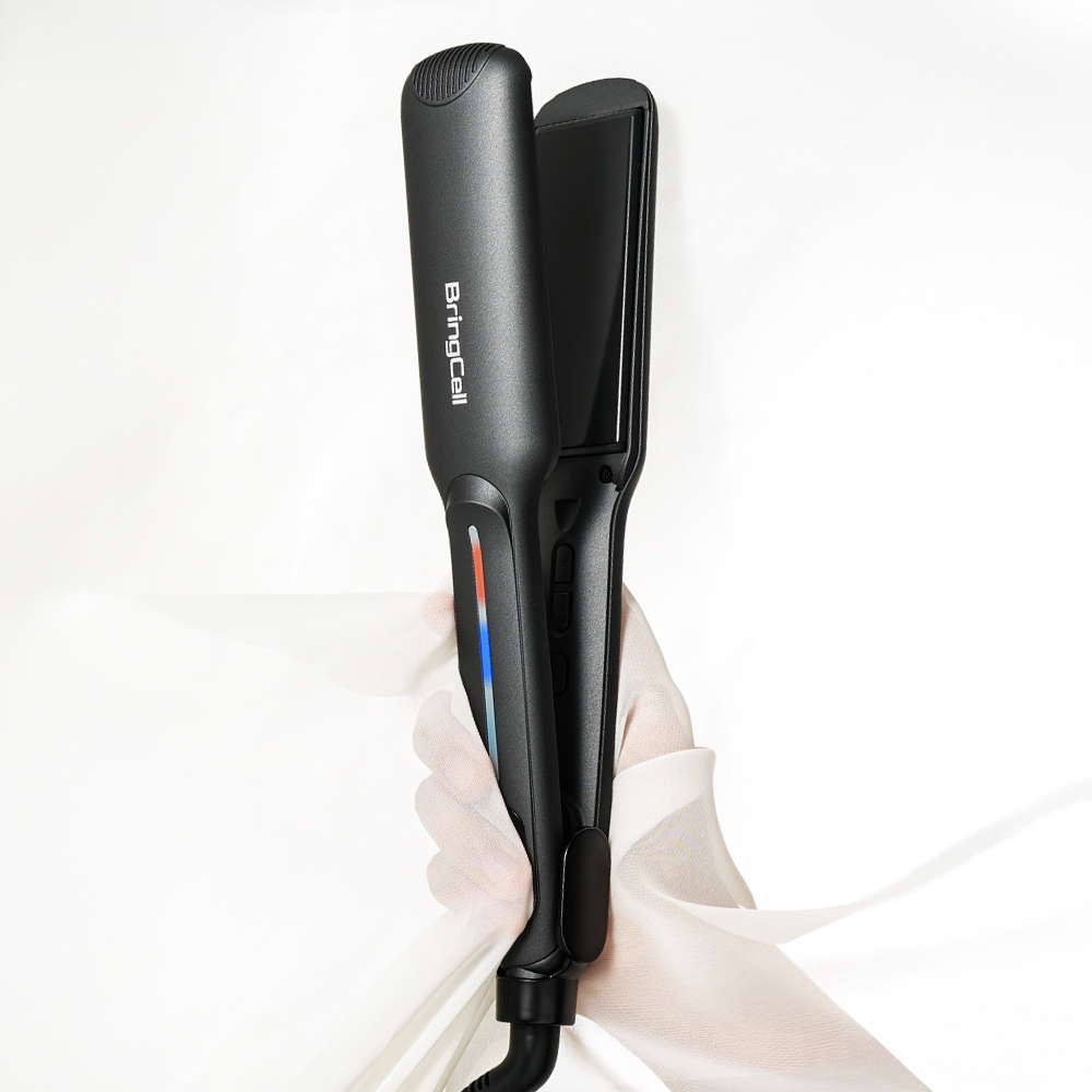 브링셀 웨이브9 전문가용 매직기 판고데기 미용실 볼륨