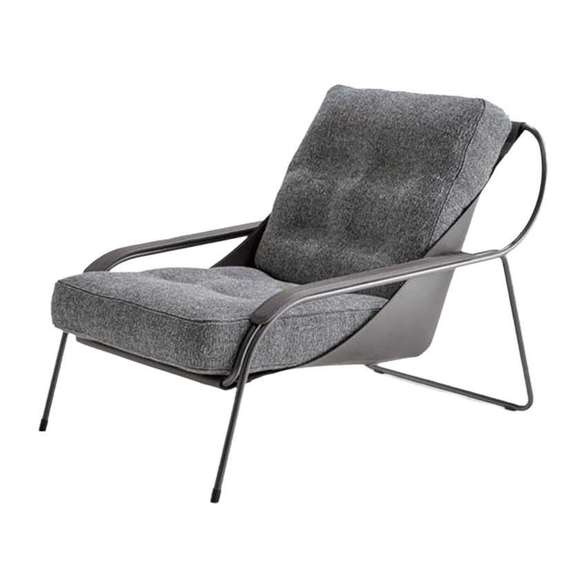 루셀 가죽 인테리어 라운지 암체어 Lucelle Armchair - 상세 이미지 3
