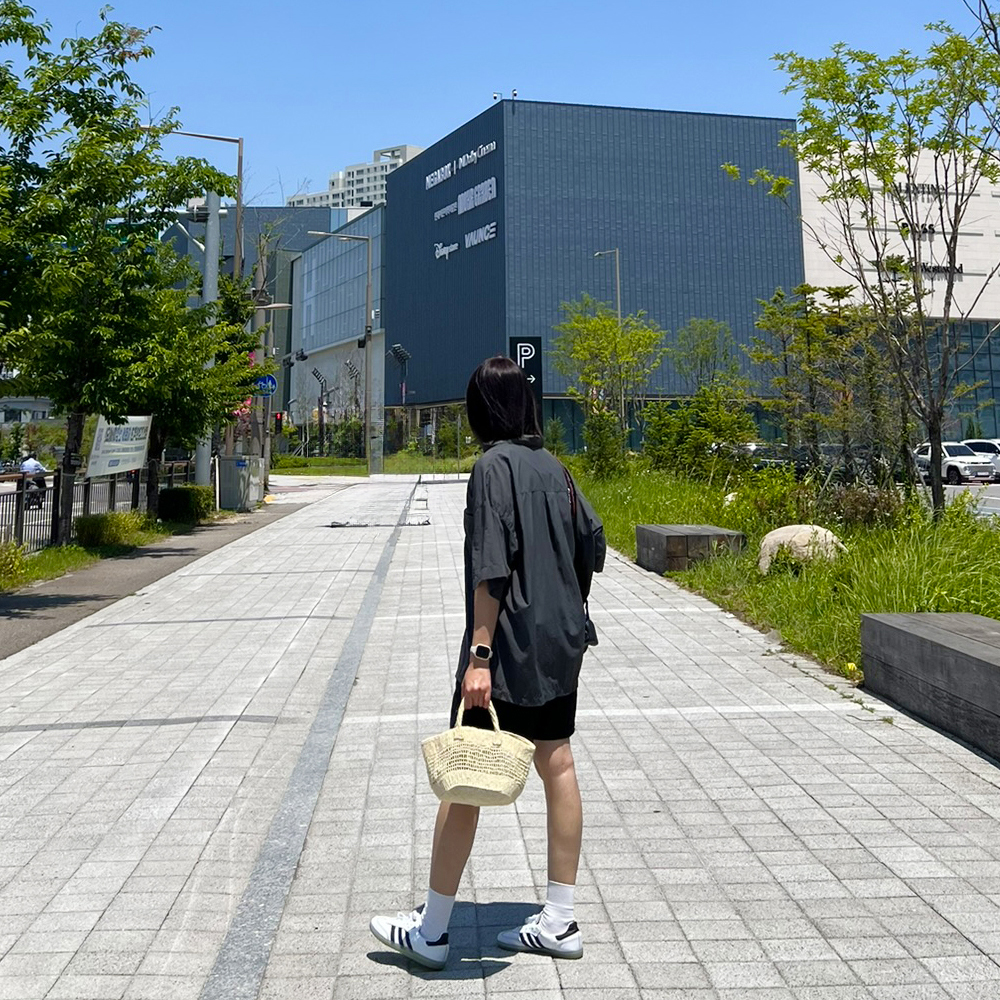 레이스 사이잘 토트백 스몰사이즈 정식수입 sisal 바구니가방 아프리카 케냐 바스켓백 이미지 8