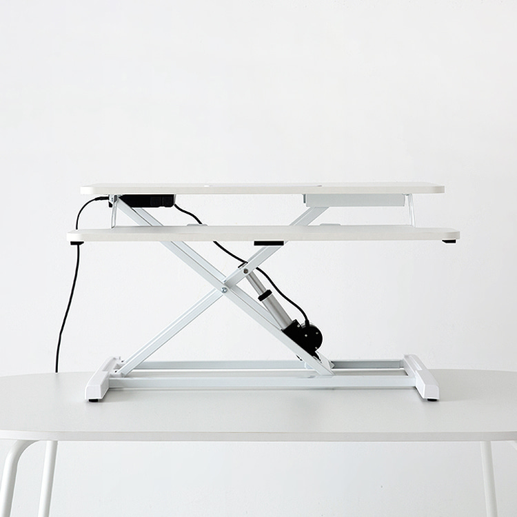 스마트리프트 전동 높이조절 모션데스크 800 800mm, 화이트 3919.1258