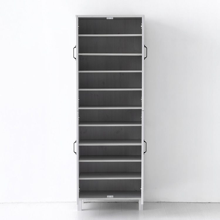 헤인 높은4문 수납장 SHBM17360 일반형 600mmx350mmx1730mm, 2단, 화이트파인베니어 2427.1969 - 상세 이미지 4
