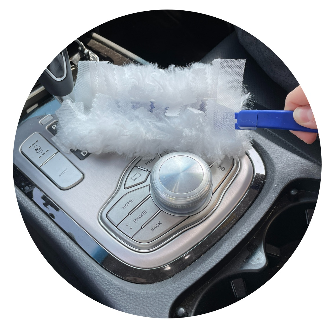 에브리데이 먼지해결사 정전기 먼지털이 떨이 떨이개 리필25매+핸들1개