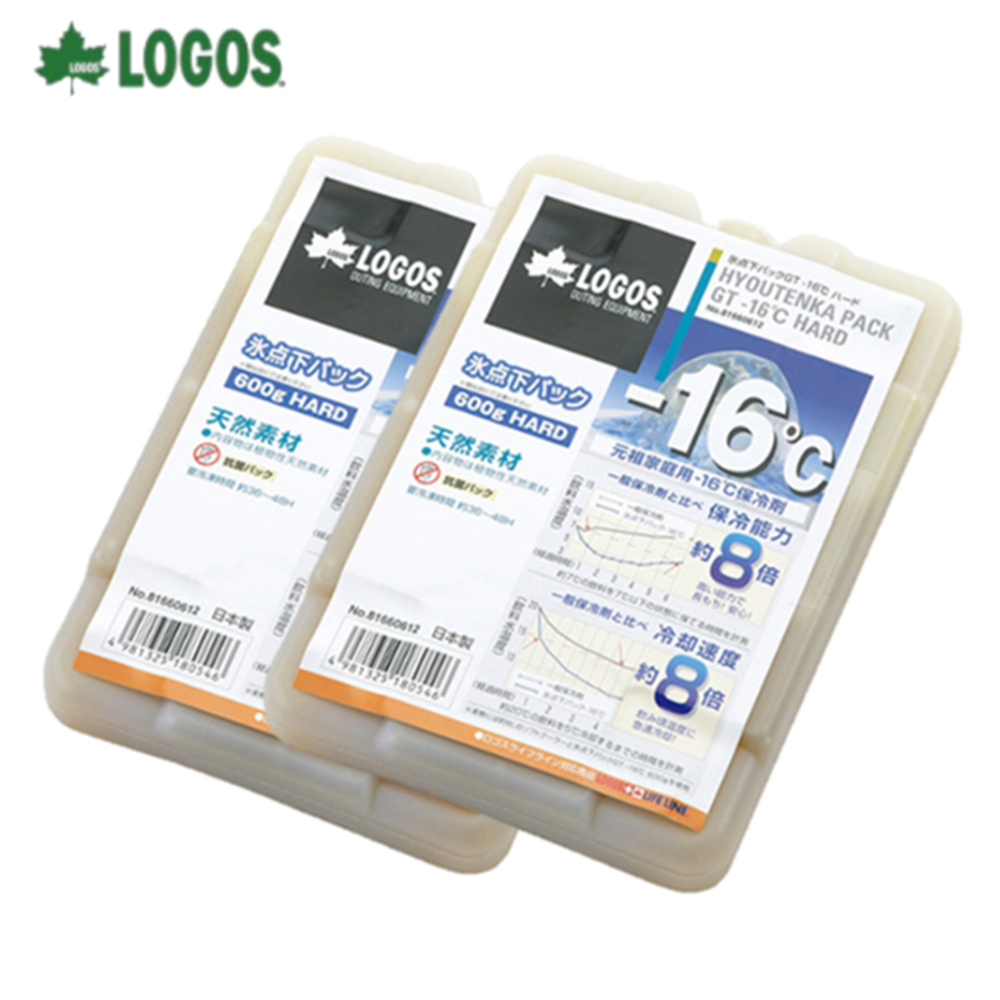 아이스팩 로고스 빙점하 GT -16℃ 600g 1+1 캠핑 보냉 팩