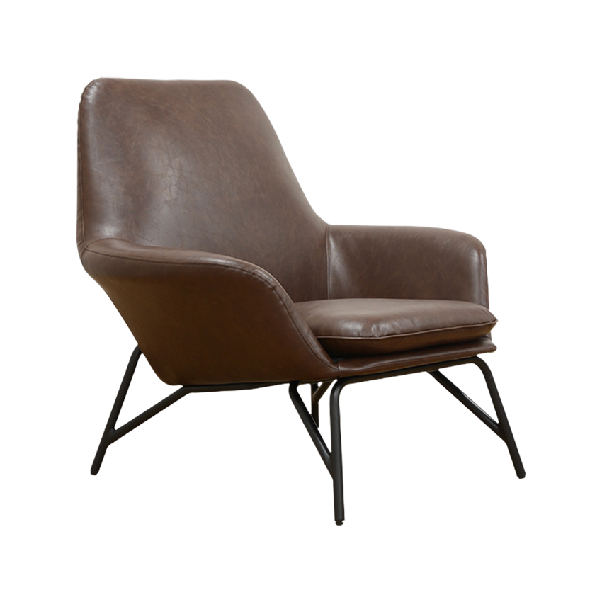 알든 인테리어 가죽 라운지 체어 Alden Chair - 상품 이미지
