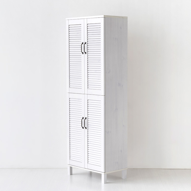헤인 높은4문 수납장 SHBM17360 일반형 600mmx350mmx1730mm, 2단, 화이트파인베니어 2427.1969 - 상세 이미지 2