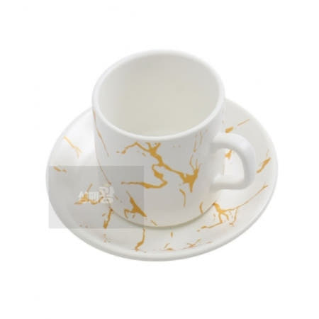 어반 마블 커피잔 세트 200ml 화이트 예쁜찻잔세트 귀여운머그컵 손잡이유리컵