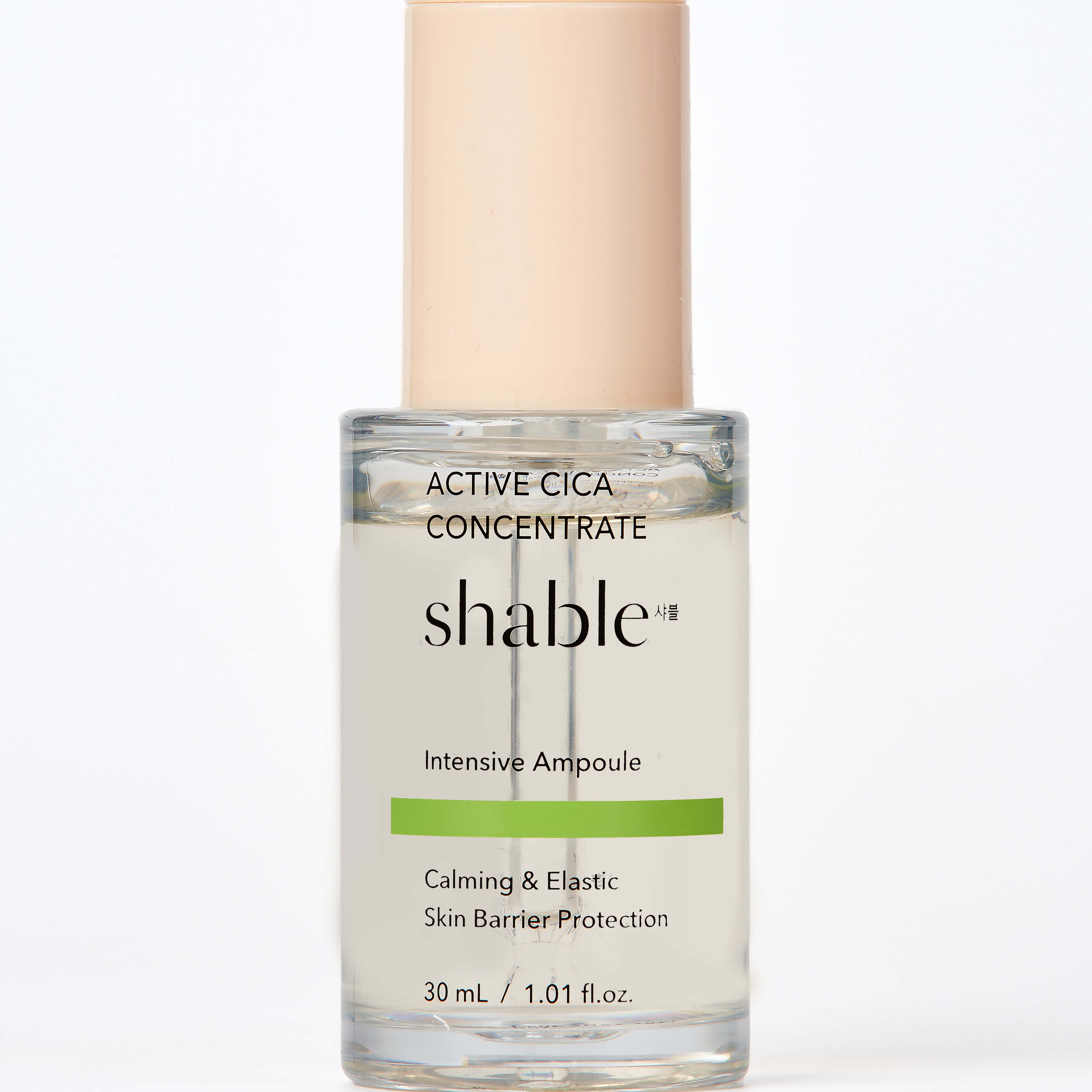 샤블 액티브 시카 컨센트레이트 앰플 EGF 병풀 진정 모공 장벽 세럼 30ml, 1개 - 상품 이미지