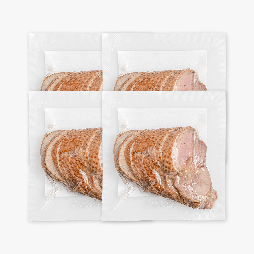 [덕스] HACCP 컨츄리덕 무항생제 10무첨가 더건강한 훈제오리 150g, 4개 - 상품 이미지