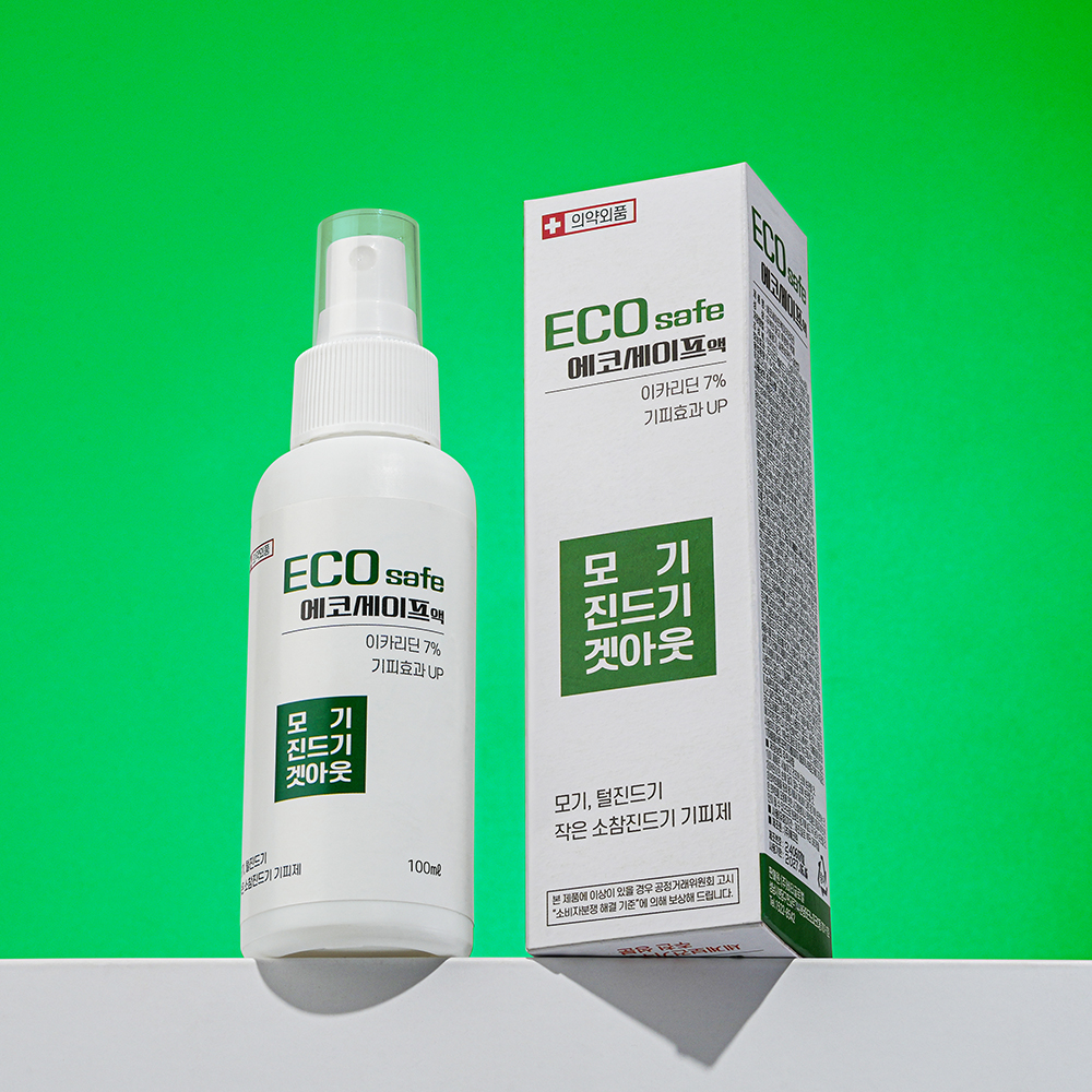 모기기피제 모기퇴치제 이카리딘 진드기 에코세이프액 - 상품 이미지