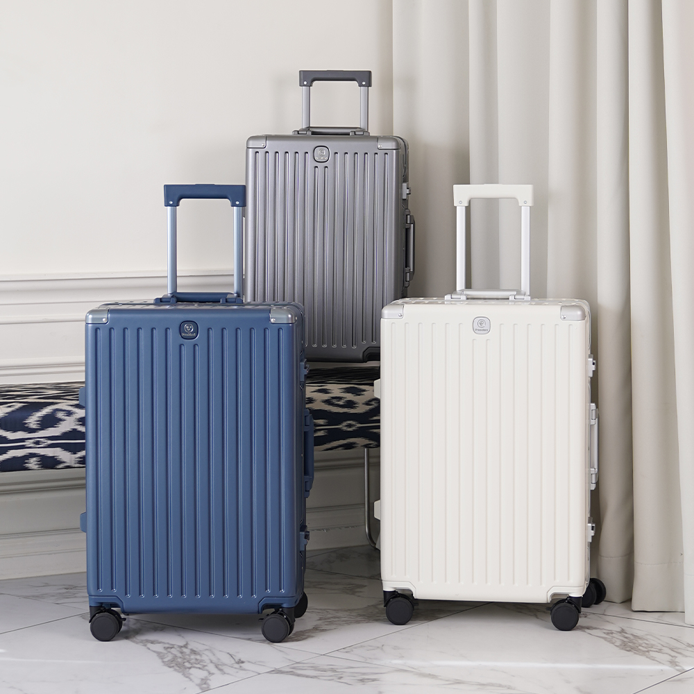 프레지던트 스타트립 YM3098 알루미늄 폴리카보네이트 화물용 연예인 프리미엄 여행가방 캐리어