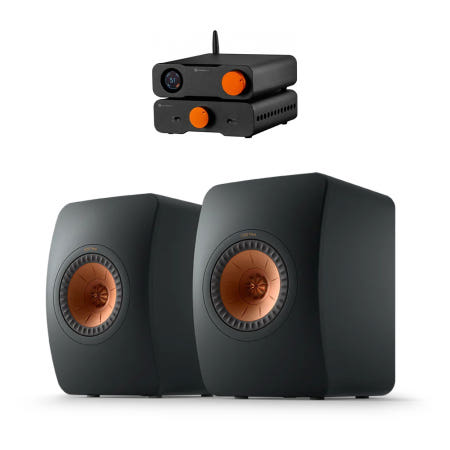 Fosi Audio ZD3 DAC + ZA3 앰프 + KEF LS50 Meta 하이파이 오디오