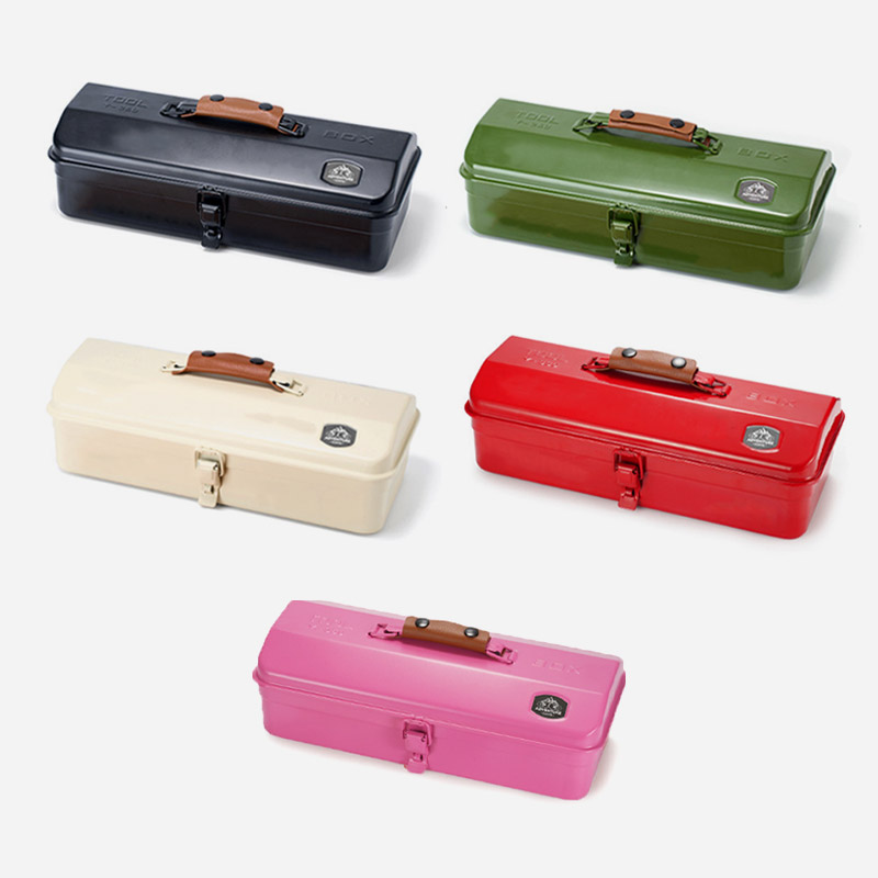 KOOLMAN(쿨맨) 아이언 스틸 캠핑 공구함 레드 - 상세 이미지 2