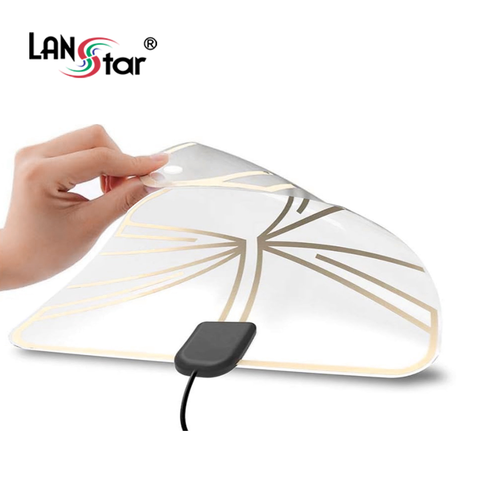 랜스타 디지털 TV 안테나 UHD 지상파 실내 수신기+증폭기 세트 (LS-UHANT)