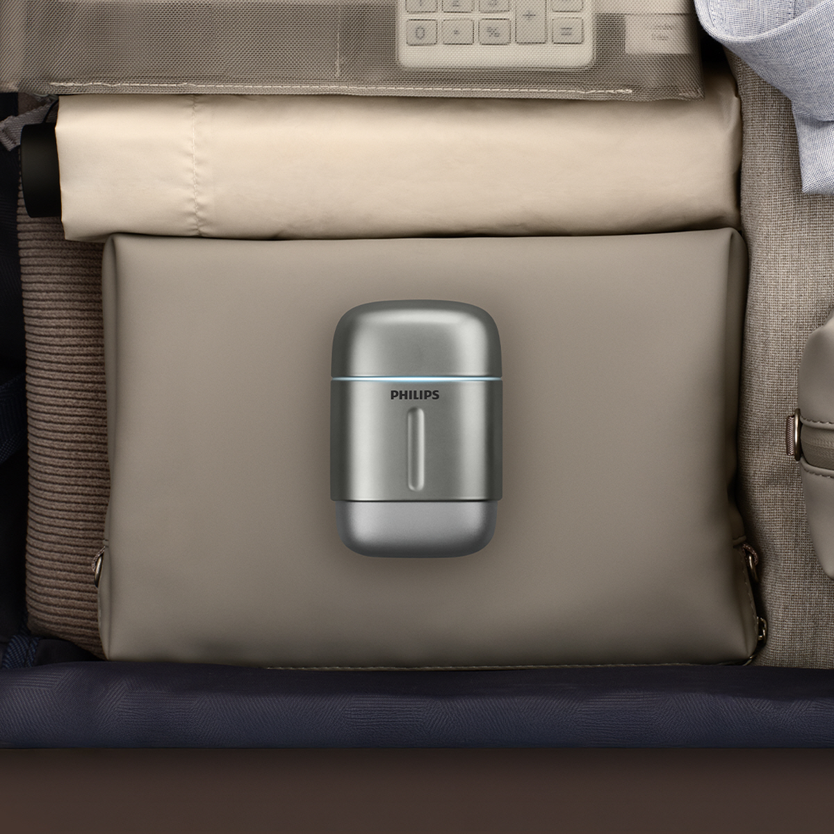 필립스 컴팩트 프로 휴대용 전기면도기 실버 S793/06 - 상세 이미지 5