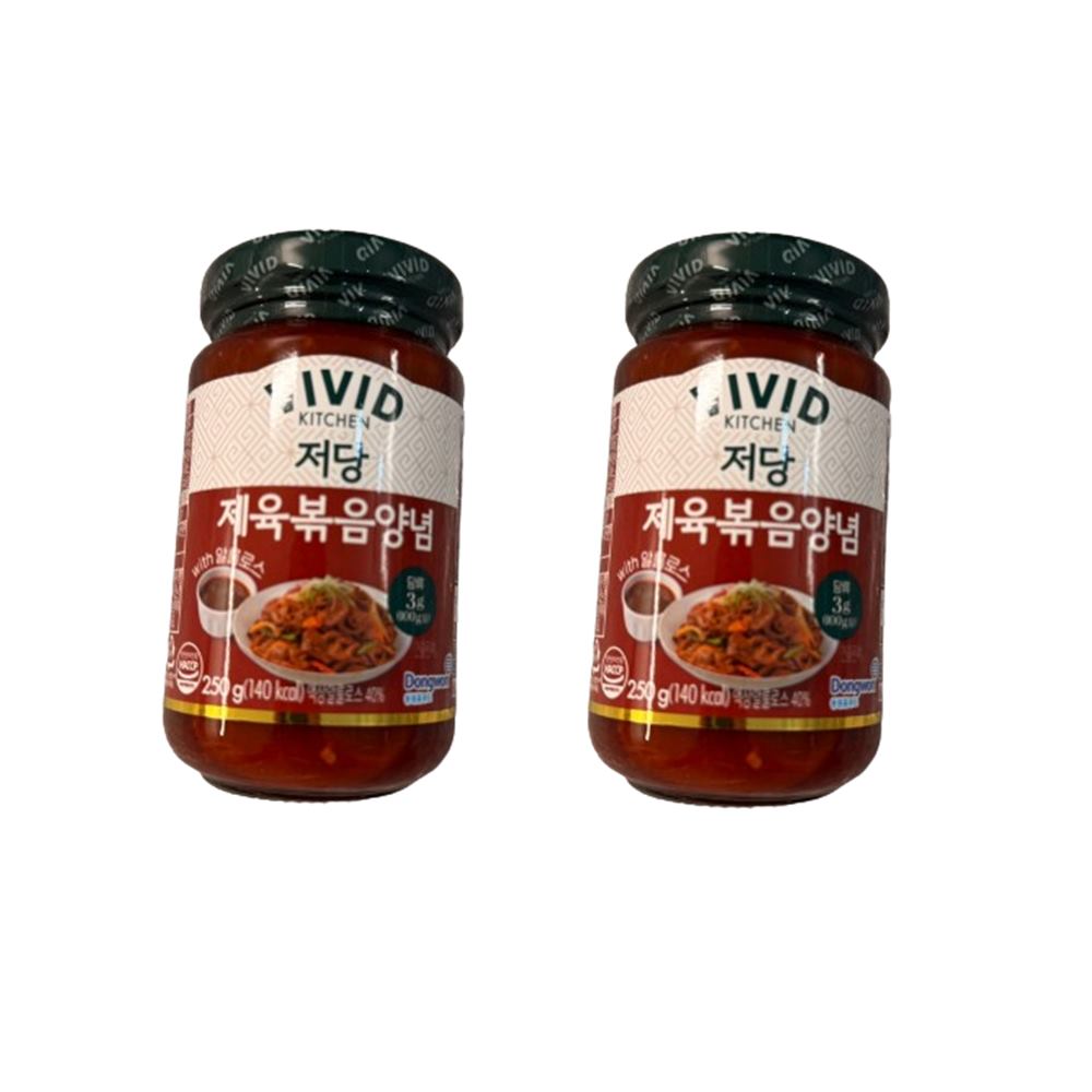 1+1 저당 제육볶음 양념 소스 250g - 상품 이미지